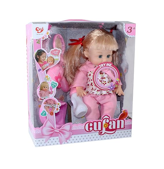 Doll with Hair Tool