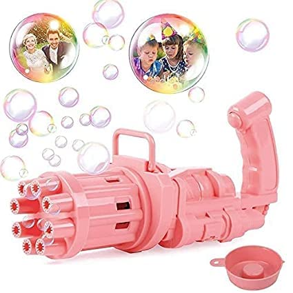 Electric Gatling Bubble Gun