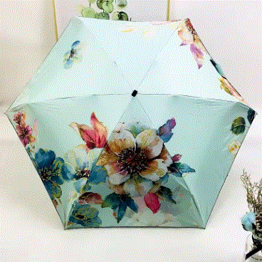 Flower Style Portable Umbrella